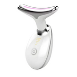 Massageador Portátil Beleza &amp; Firmeza para Rosto e Pescoço – LED + Vibração + Fototerapia | Amaia Beleza